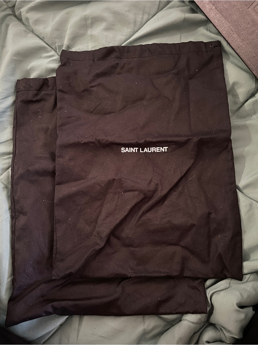 Saint Laurent Black Dust Bags -2